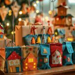 Calendrier de l'Avent fait main avec surprises créatives