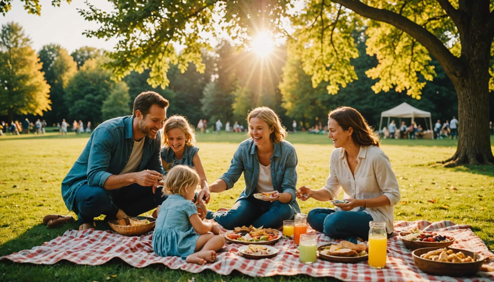 Famille réunie autour de jeux et rires partagés