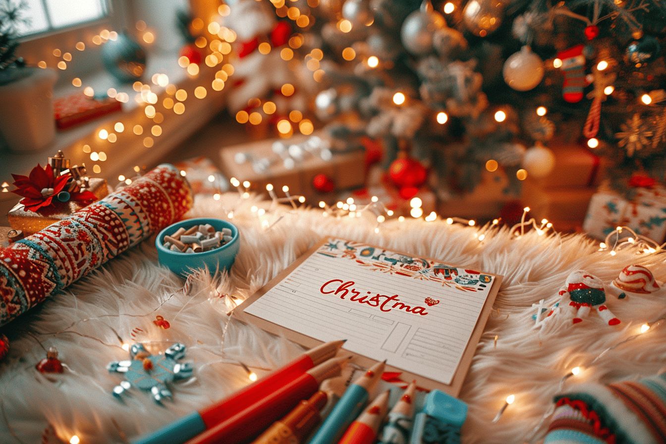 Modèles de lettres au Père Noël pour enfants
Astuces créatives pour écrire au Père Noël
